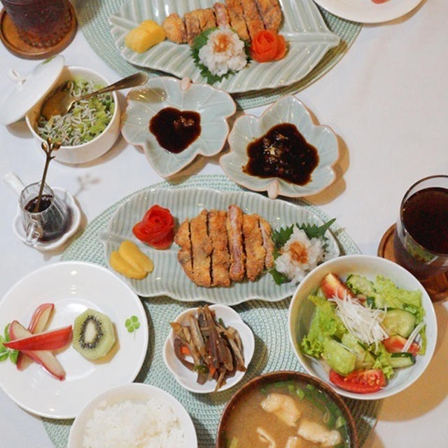 セラドン焼きでおうち夜ごはん（4日分の記録）/My Homemade Dinner/อาหารเย็นที่ทำเองที่บ้าน