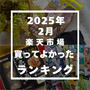 楽天市場で私の買ってよかったもの2月2025年