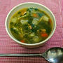 モロヘイヤと冬瓜のスープ