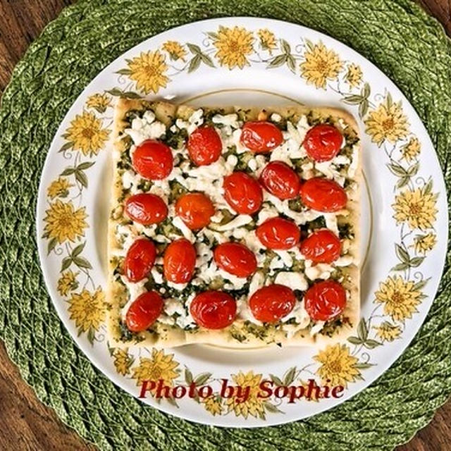 ペストフラットブレッド・ピザのレシピ