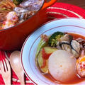 寒い夜のおうちごはん～ 牡蠣と野菜のホクホクトマト鍋 by SHIMAさん