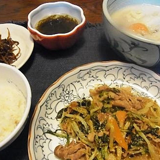 試行錯誤＆チャプチェ