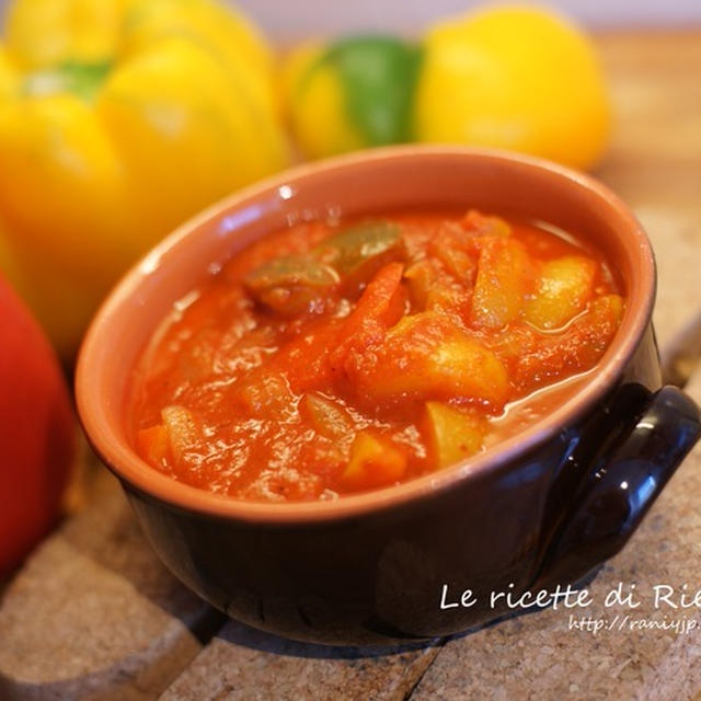 Peperonata ペペロナータ & 64°Sagra del Peperone