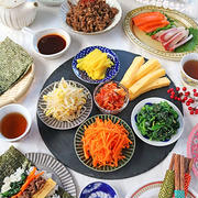 節分はセルフ恵方巻♪ナムルは全部レンジで簡単！韓国海苔巻きキンパ