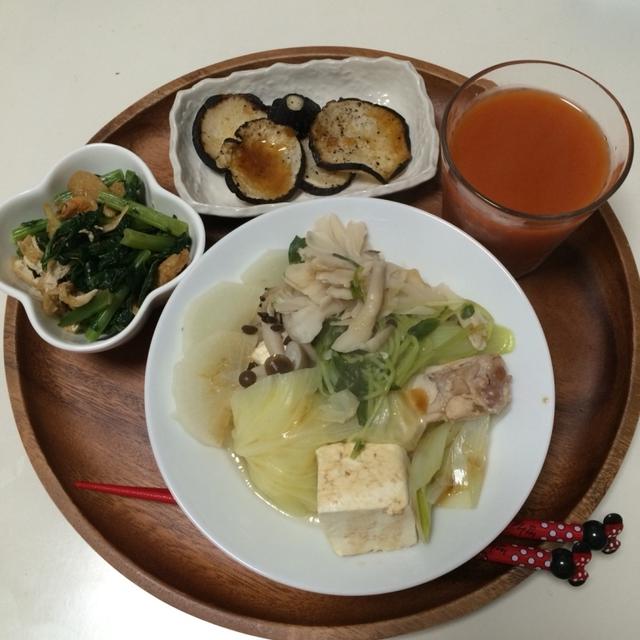 野菜たっぷり晩御飯♫