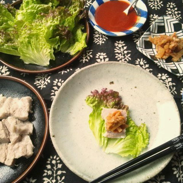 ポッサム風茹で豚