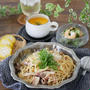 きのことベーコンの和風パスタ