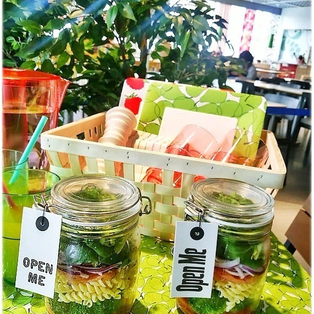 IKEA期間限定☆スウェーデンジャーサラダ300円♪ジャー持ち帰りOK！！