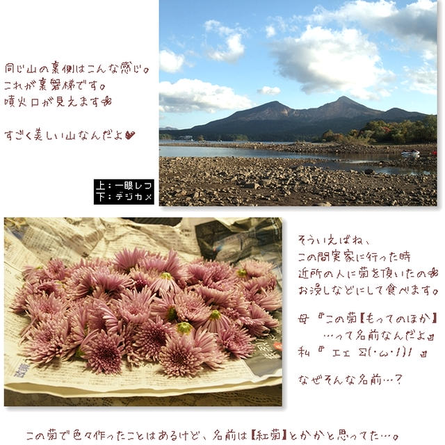 ■もってのほかだ！（｀ﾛ´；）ノ■＆大好きな磐梯山。