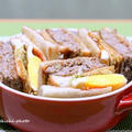 娘のリクエストで「バーグサンド」作ってみました＆ラーメン「麺舎　ヒゲイヌ」
