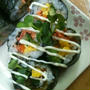 節分☆恵方巻と豆サラダ