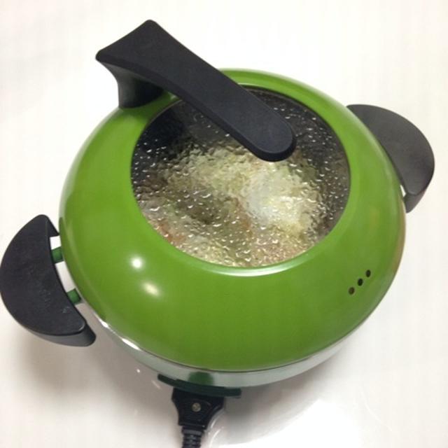 グリル鍋で豚平焼き風