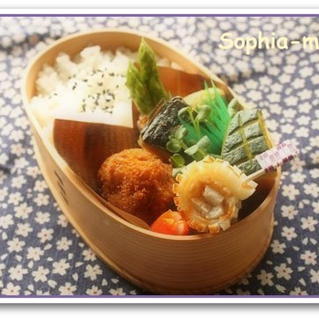 ワタシ弁当✿ポークカツ
