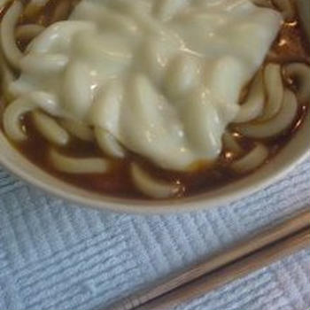 とろ〜りチーズのカレーうどん☆