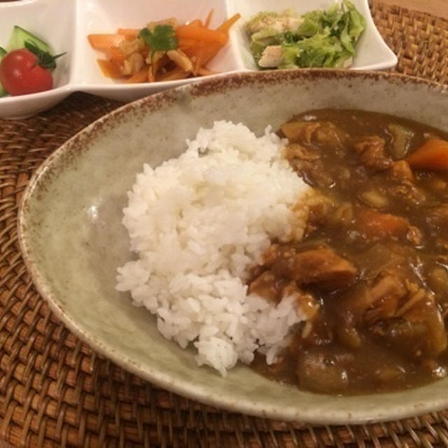 ジューシー柔らかい鶏胸肉のチキンカレー