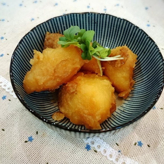 じゃがいもの味噌煮。