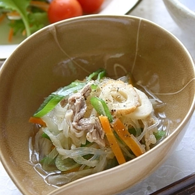 春雨入り　切り干し大根の沢煮