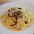 キャベツとドライトマトのパスタのレシピ