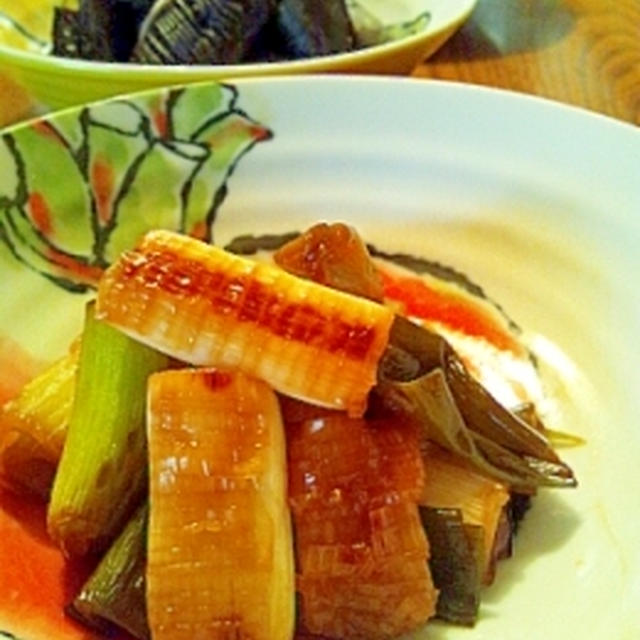 ねぎのじりじり焼き
