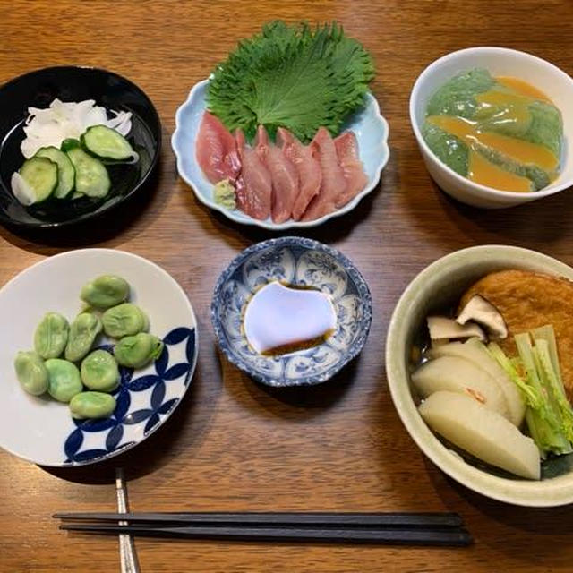 肌寒い日には大根を炊く