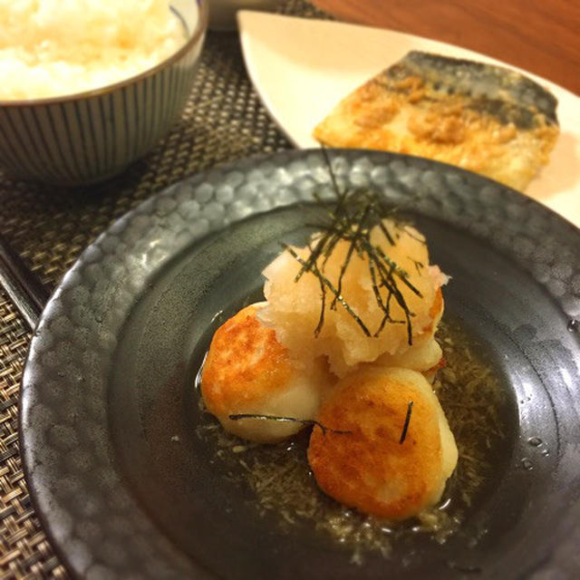 居酒屋風♡カリっふわ長芋餅の揚げたし＊極寒と天然記念物