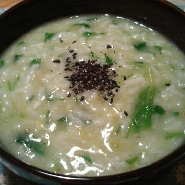 七草粥の日です。