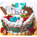 バースデーケーキ♡オーダー　～１７歳♡野球部ケーキ～ by あっ君ママ♪さん