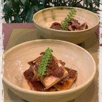 「福島クッキングアンバサダー」ヘルシー・節約レシピです！！牛肉の高野豆腐はさみ焼き