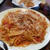 なすびとキノコのトマトクリームパスタ