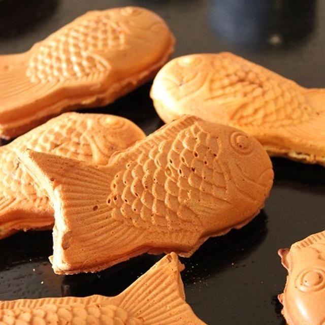 ビタントニオでワッフルとたい焼き