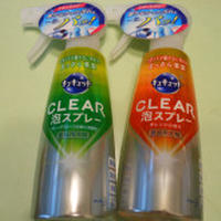 花王キュキュットCLEAR泡スプレー