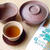 自作の茶器でお茶を・・・