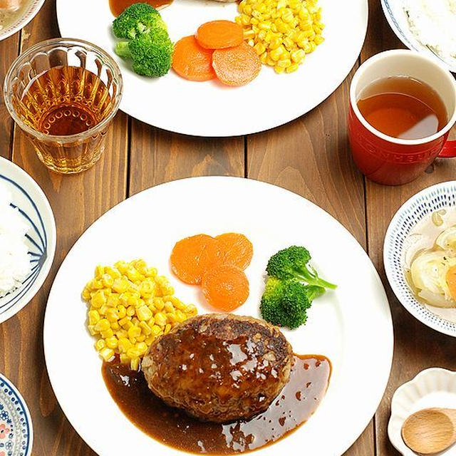 オーブンでチーズインハンバーグを作りました～【その３０分がムリ】
