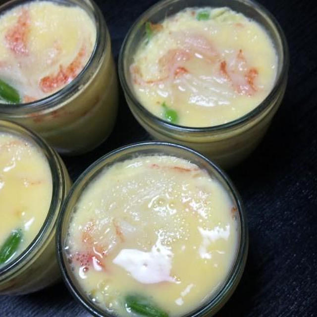  雛まつり～レンジで作る＊桃色茶碗蒸し～(キッチン　ラボ）