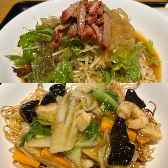 西宮市　今津駅　中国料理　ファーロン　五目あんかけ焼きそば　期間限定の冷麺　日替わりランチ