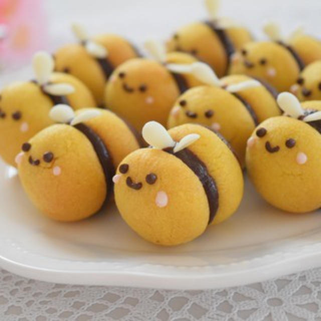 バーチディダーマで♪ミツバチクッキー♡