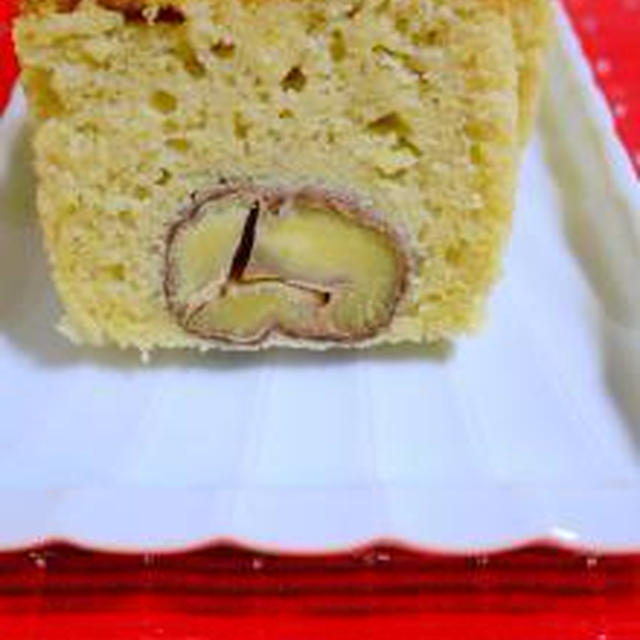 ごろっとまるごと栗の渋皮煮パウンドケーキ