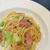 キャベツとベーコンのバター醤油パスタ