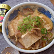 【節約レシピ・作り置き】家庭料理の定番！豚バラ肉豆腐の作り方