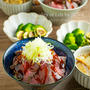 バレンタインはローストビーフ丼にしました