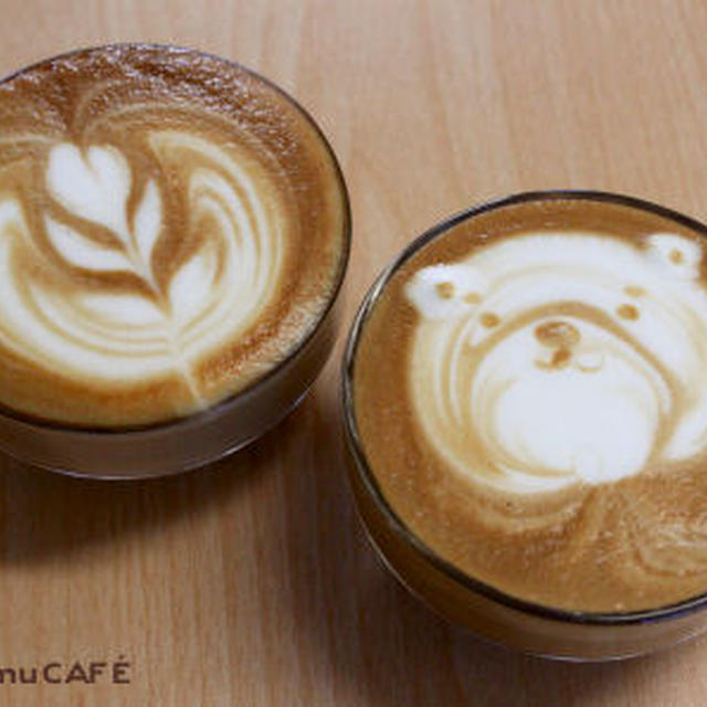 CaffeLatteチューリップ＆Cappucinoクマ*