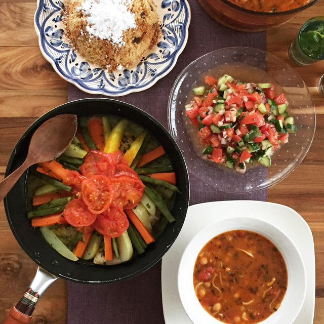 2月の料理教室メニューは『フラパンで作るタジン風煮込みでモロッコ料理』
