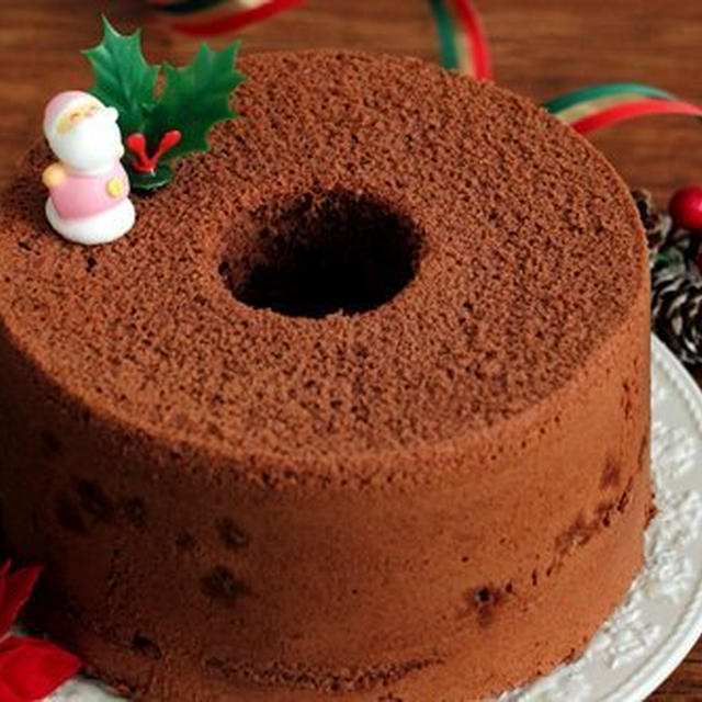 クリスマスには、ダブルチョコシフォン　（パン・スイーツ部門）