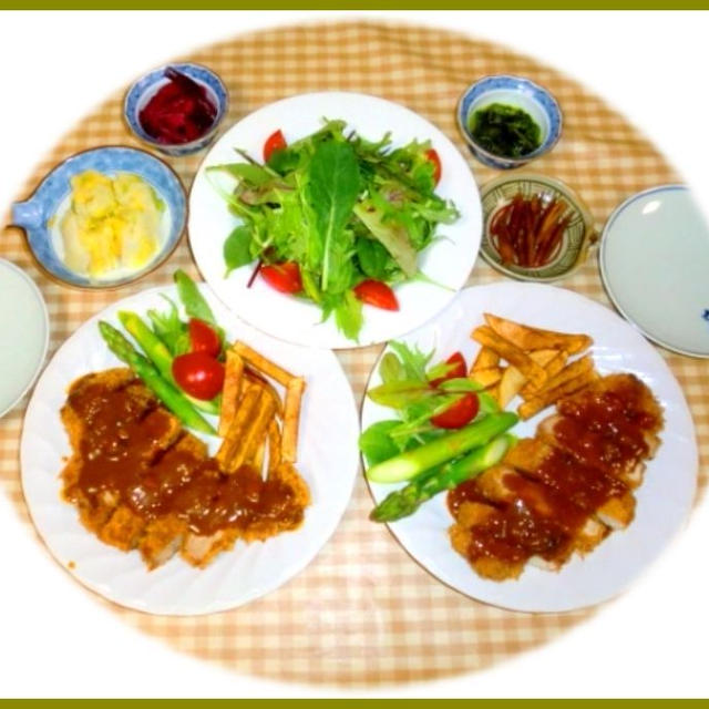 今夜は、カツレツ