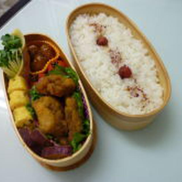 9月26日　フライドチキン弁当