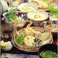  【レシピ】サクサク野菜天ぷら。と　献立。と　なんの細工？？？。