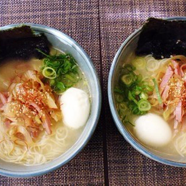 参加ありがとうございました♪～♪～ねぎ叉焼とんこつラーメン～