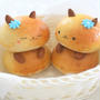 【レシピ】30分丸パンでかんたん♪ふとっちょねこパン♡