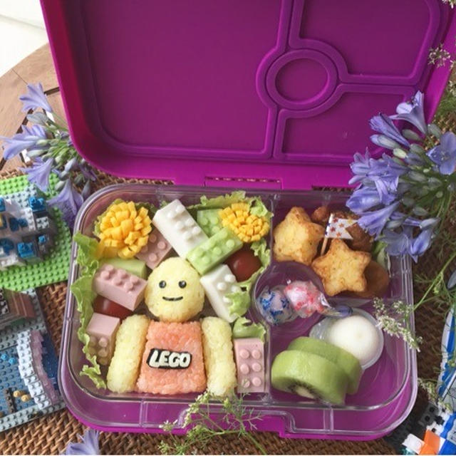 レゴブロック弁当～レゴ人間の名前～