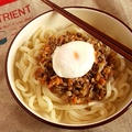 肉みそ野菜うどん